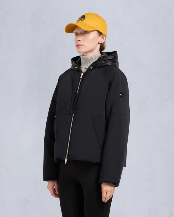 Moose Knuckles TEGAN BOMBER JACKET BLACK