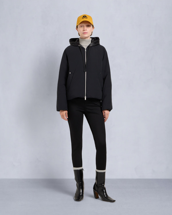 moose knuckles TEGAN BOMBER JACKET BLACK