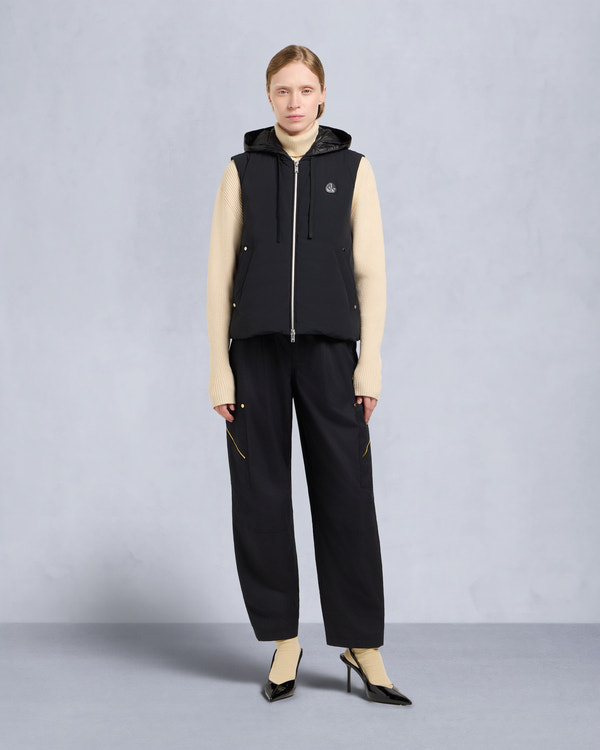 moose knuckles TEGAN VEST BLACK