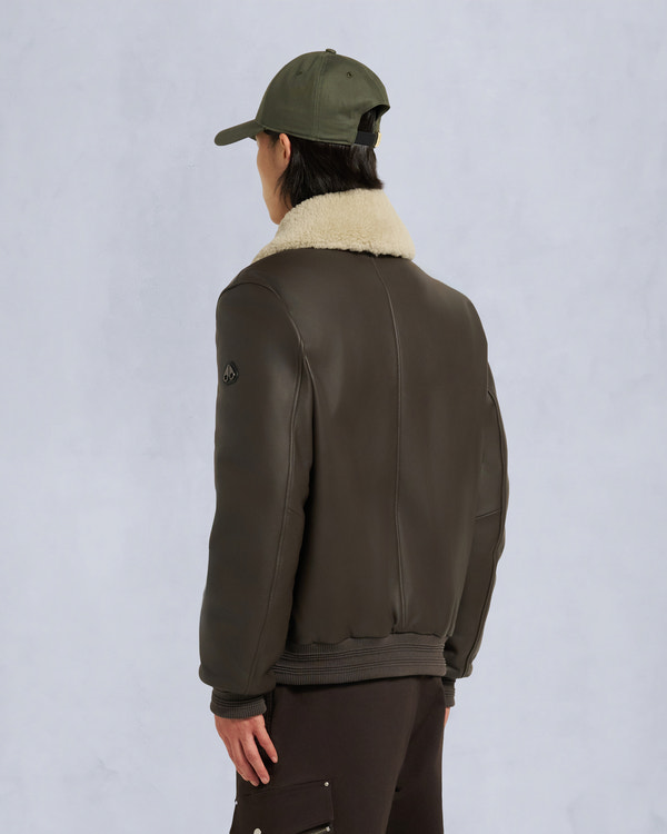 Moose Knuckles TOBA BOMBER JACKET ESPRESSO