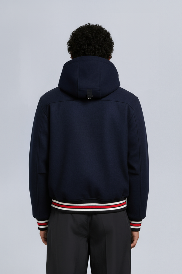 Moose Knuckles NHL X MOOSE KNUCKLES CANADIENS BOMBER JACKET NAVY/RED/BONE/BLACK