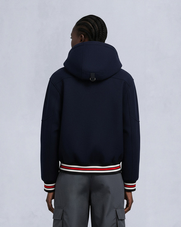 Moose Knuckles NHL X MOOSE KNUCKLES CANADIENS BOMBER JACKET NAVY/RED/BONE/BLACK