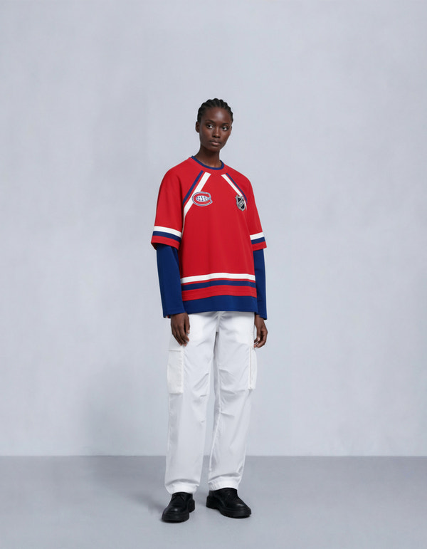 moose knuckles NHL X MOOSE KNUCKLES CANADIENS TEE RED