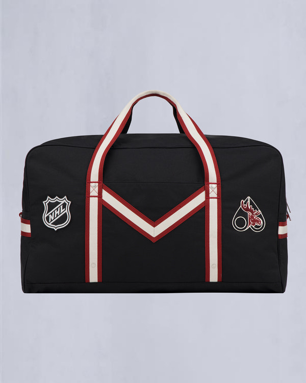 moose knuckles NHL X MOOSE KNUCKLES TEAM BAG BLACK/SUMAC/BONE