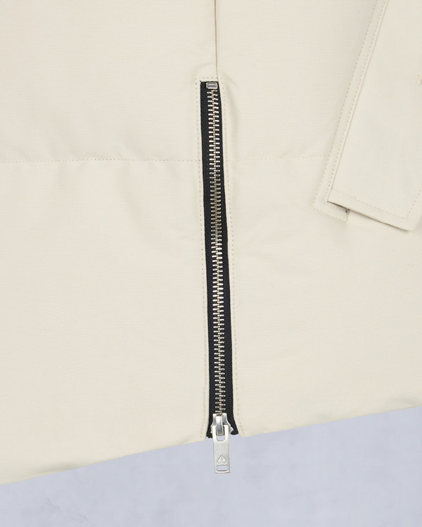 Moose Knuckles ORIGINAL SHEARLING TRIM 3Q JACKET ALABASTER/BRONZE