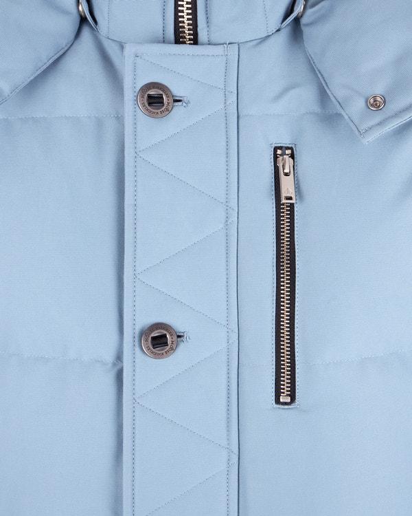 Moose Knuckles ORIGINAL SHEARLING TRIM 3Q JACKET BLUESTONE/BLACK