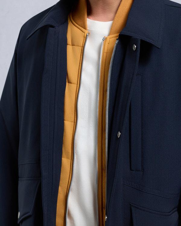 Moose Knuckles WALKER 3-IN-1 JACKET NAVY/BUTTERSCOTCH