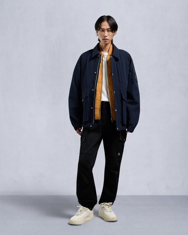 moose knuckles WALKER 3-IN-1 JACKET NAVY/BUTTERSCOTCH