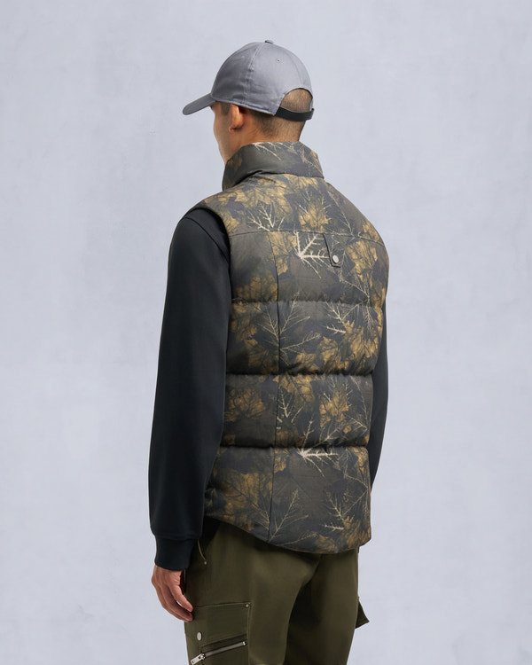 Moose Knuckles WESTMOUNT ORIGINAL CAMO VEST MOSS REAL LEAF
