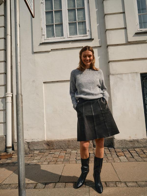 Mos Mosh MMAdalyn Leather Skirt