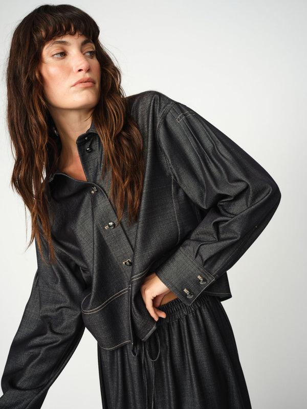 mos mosh MMAnela Cilla Denim Shirt