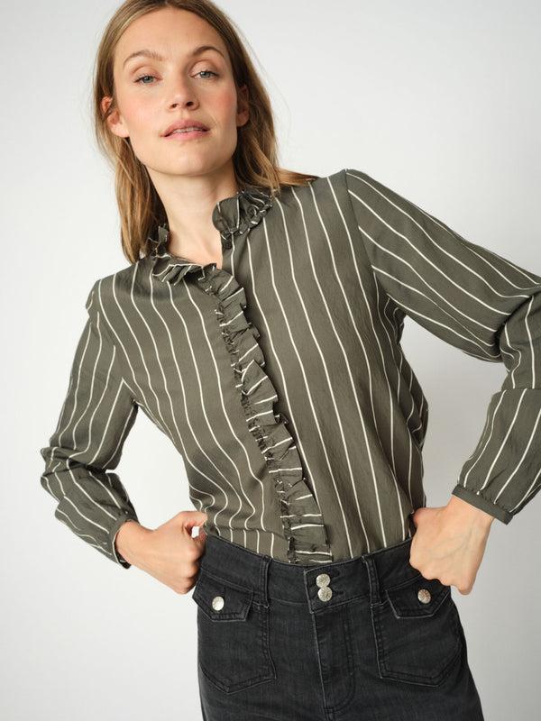 mos mosh MMBilly Stripe Shirt