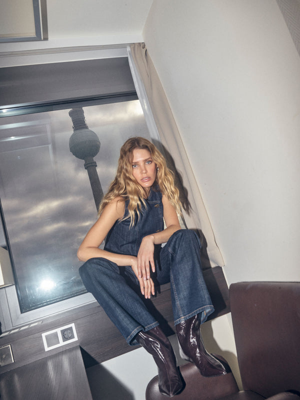 Mos Mosh MMCeden Nippon Denim Vest