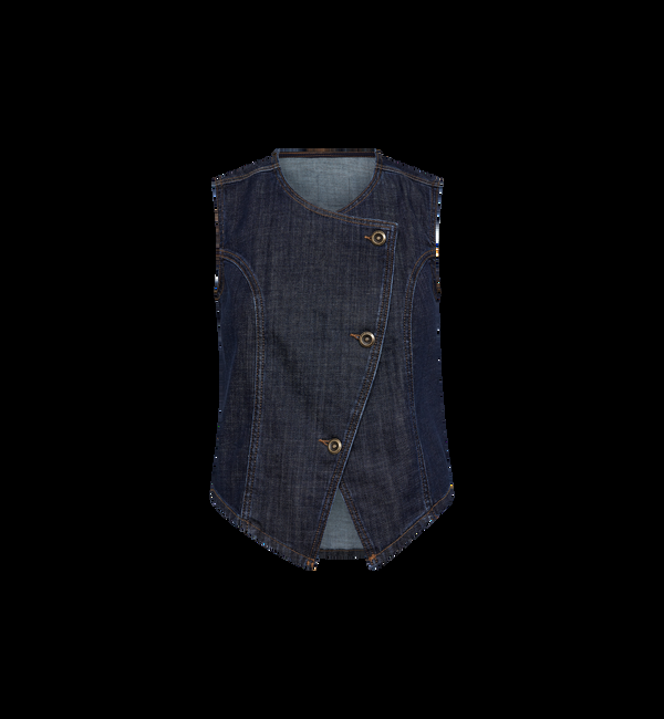 Mos Mosh MMCeden Nippon Denim Vest