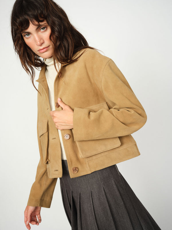 mos mosh MMDorah Suede Jacket