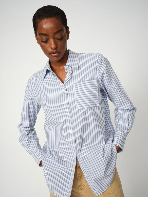 Mos Mosh MMElinda Slim Stripe Shirt