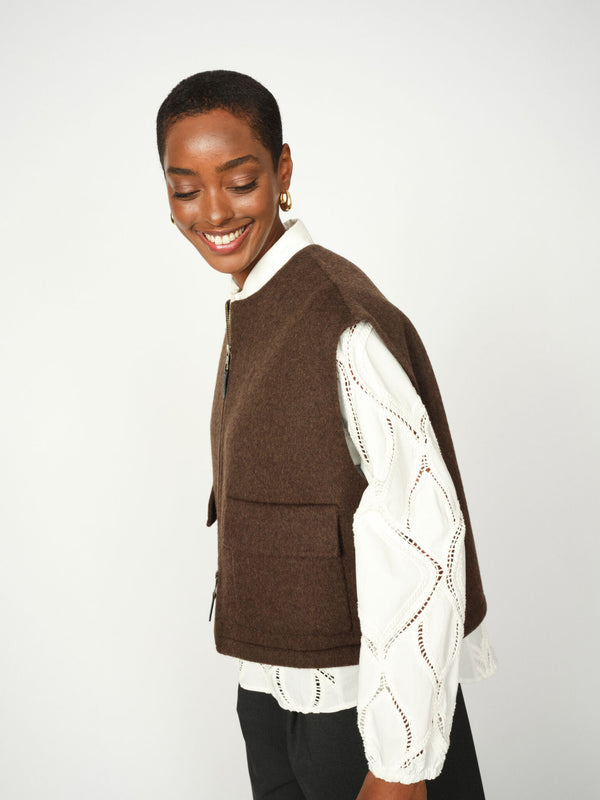 Mos Mosh MMElise Loisa Wool Vest