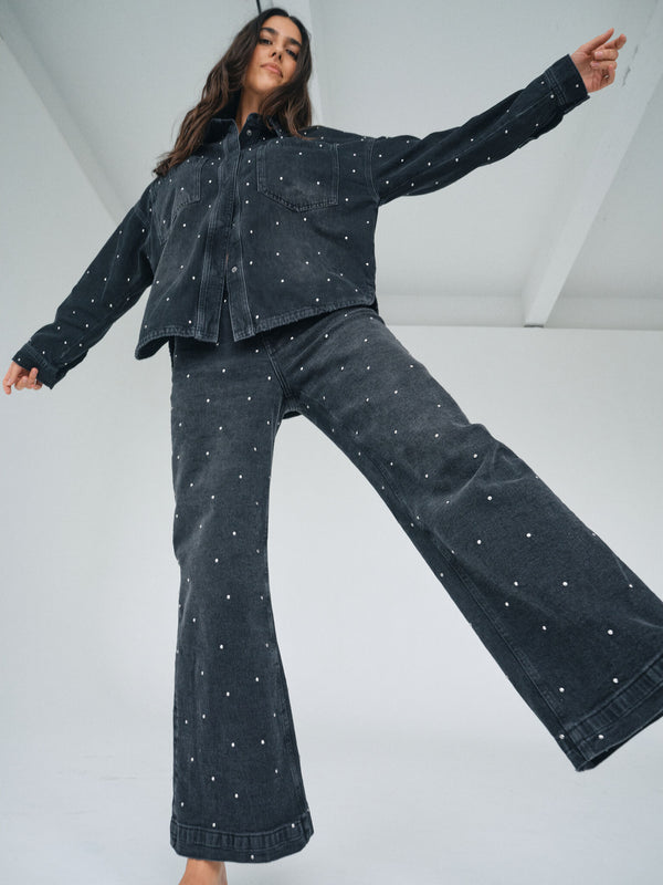 Mos Mosh MMEmme Studs Denim Shirt