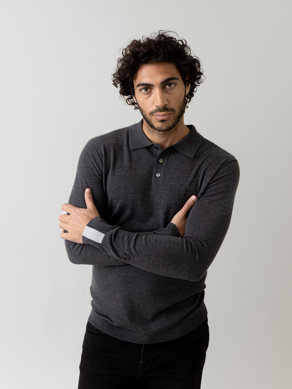 mos mosh MMGAdam Soft Polo Knit