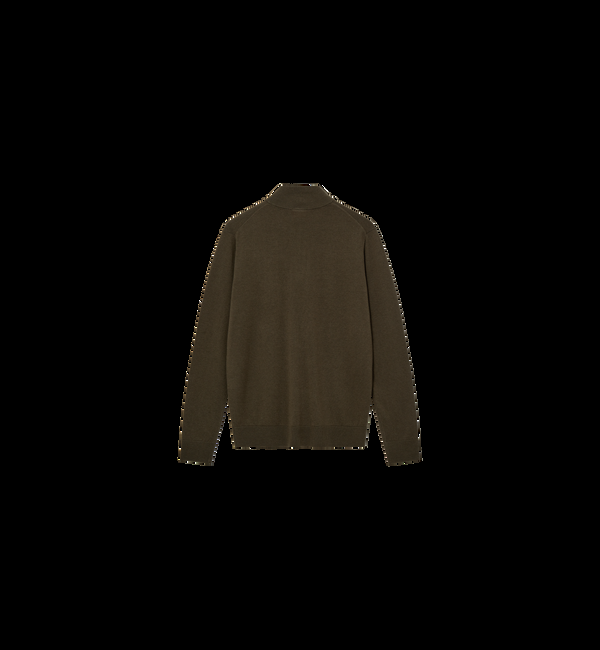 Mos Mosh MMGAdam Soft Zip Turtle Neck Knit