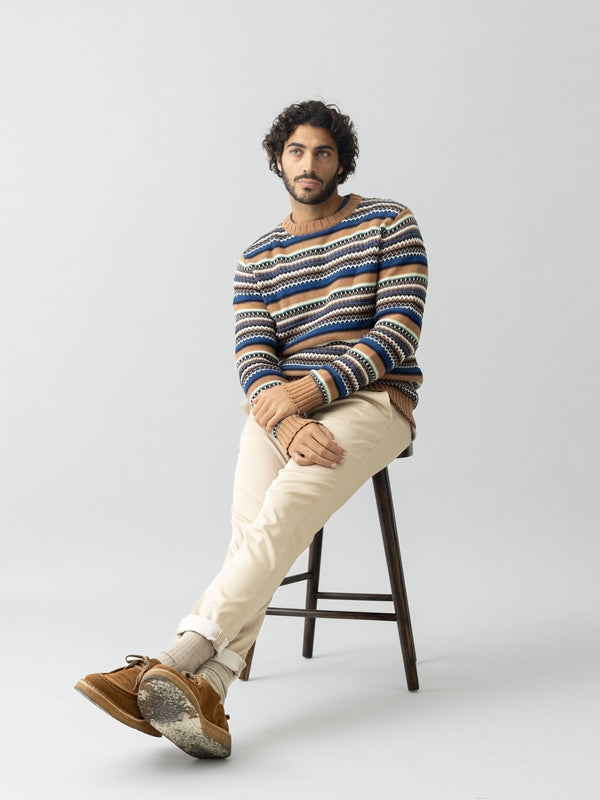 Mos Mosh MMGAldo Jacquard Pullover