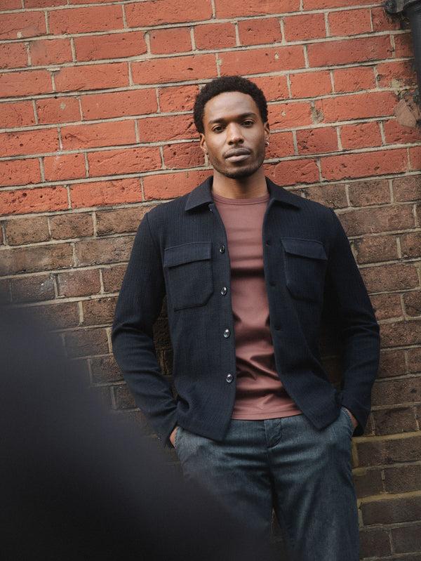 mos mosh MMGAustin Knit Overshirt