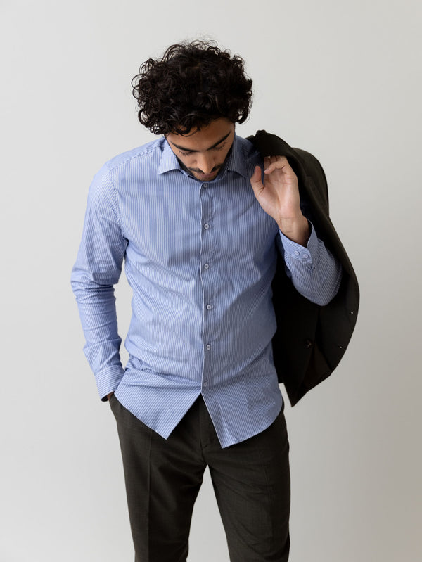 Mos Mosh MMGManny Comfort Stripe Shirt