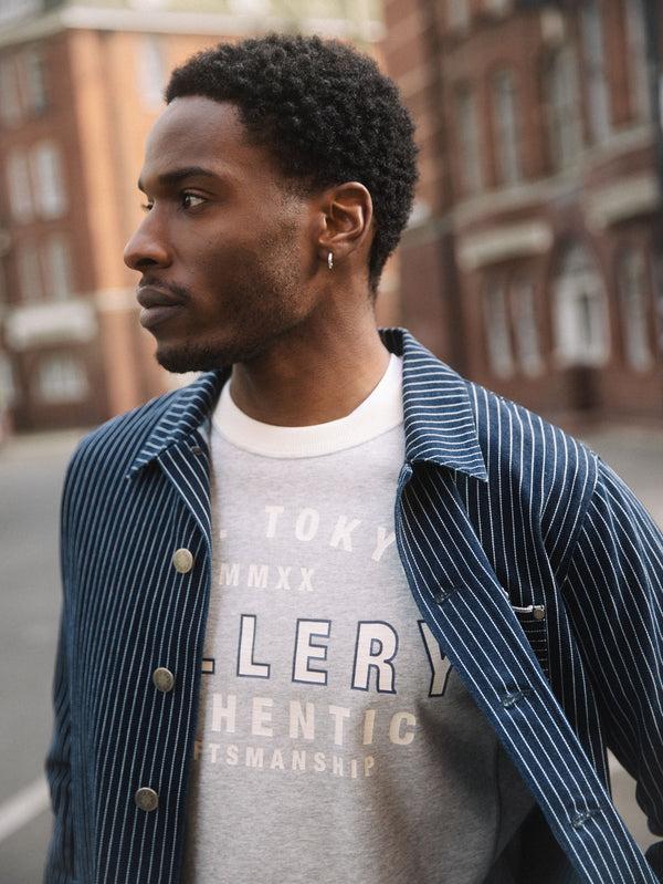 Mos Mosh MMGMapham Stripe Denim Jacket