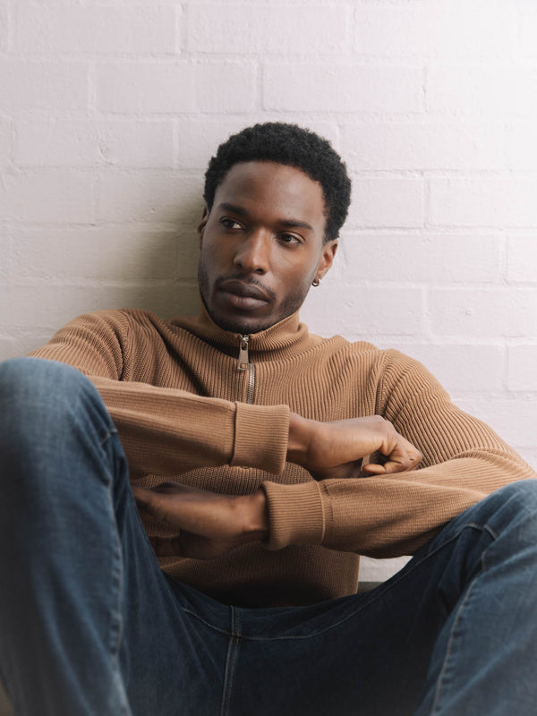 Mos Mosh MMGPorter Quarter-Zip Knit