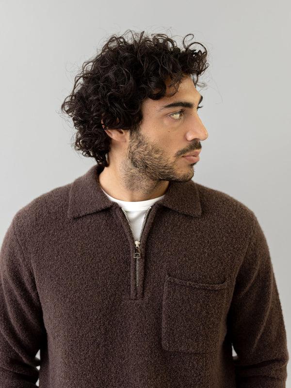 Mos Mosh MMGRyan Soft Zip Polo Pullover