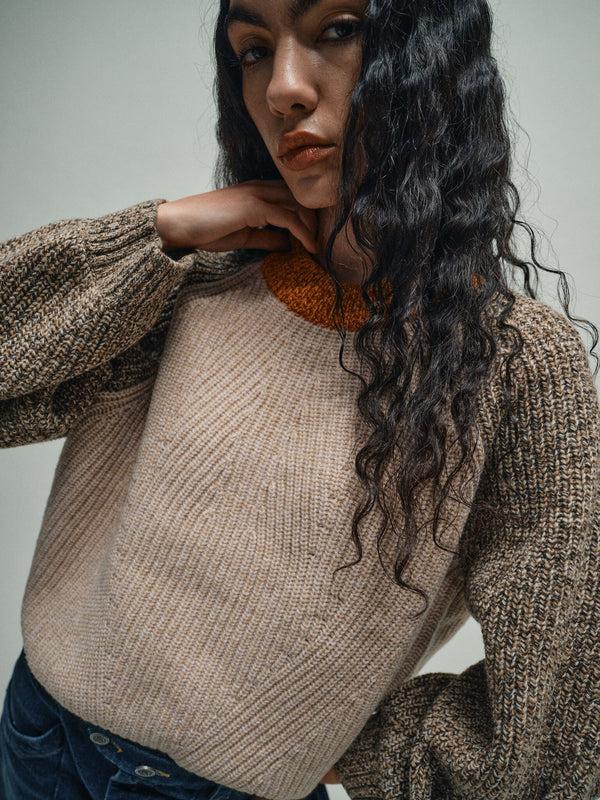 Mos Mosh MMHAce Block Knit