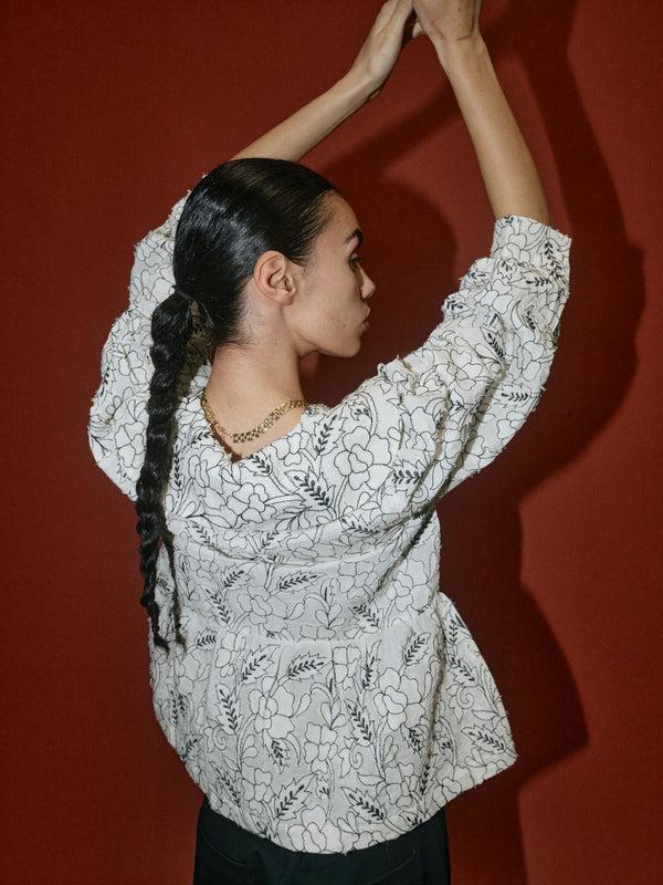 mos mosh MMHPoet Jacquard Blouse