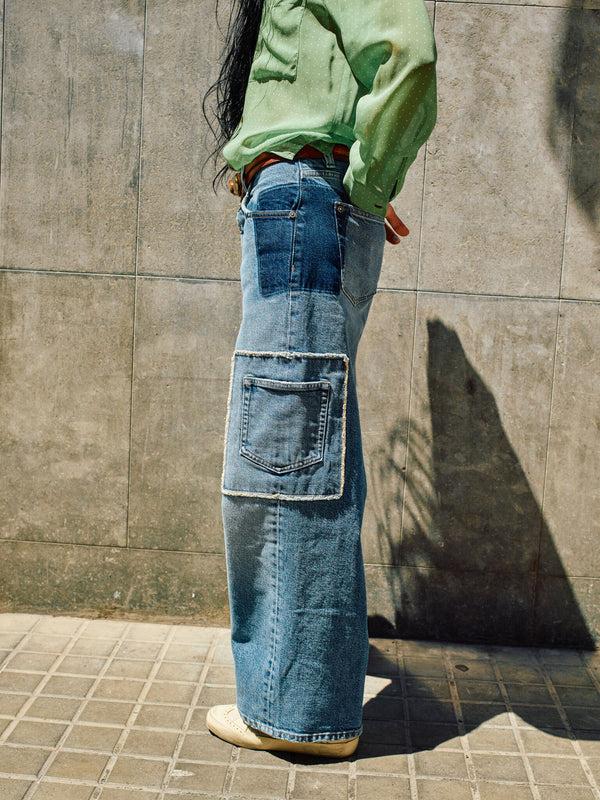 mos mosh MMHPure Deconstructed Jeans