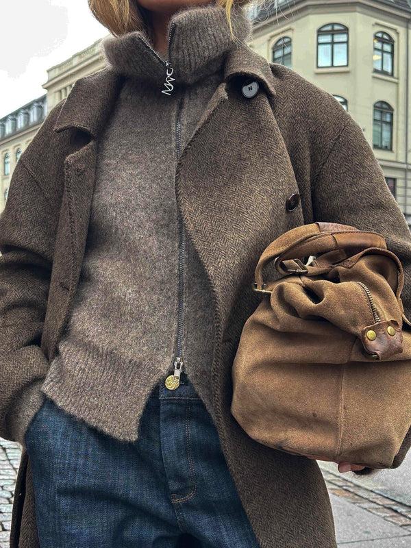 mos mosh MMHulda Knit Zip Cardigan