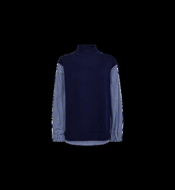 Mos Mosh MMJuella LS Stripe Combi Knit