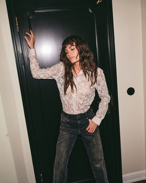 Mos Mosh MMKether Lace Sequin Shirt