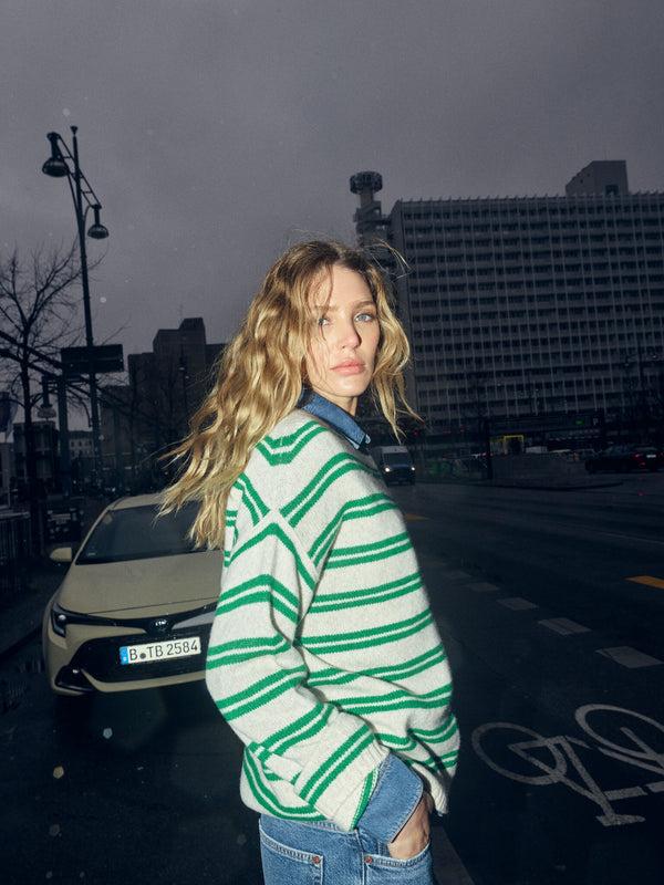 mos mosh MMKhai Two Stripe Knit