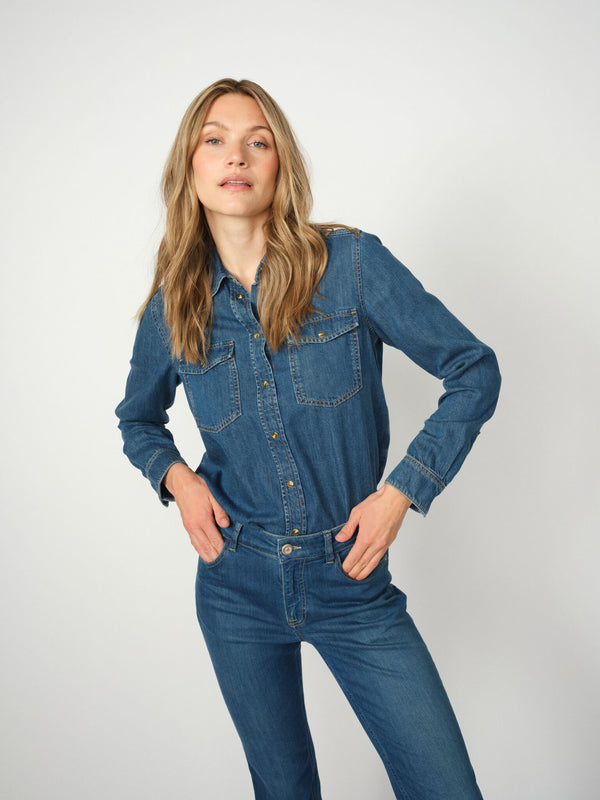 mos mosh MMNatalie Denim Shirt