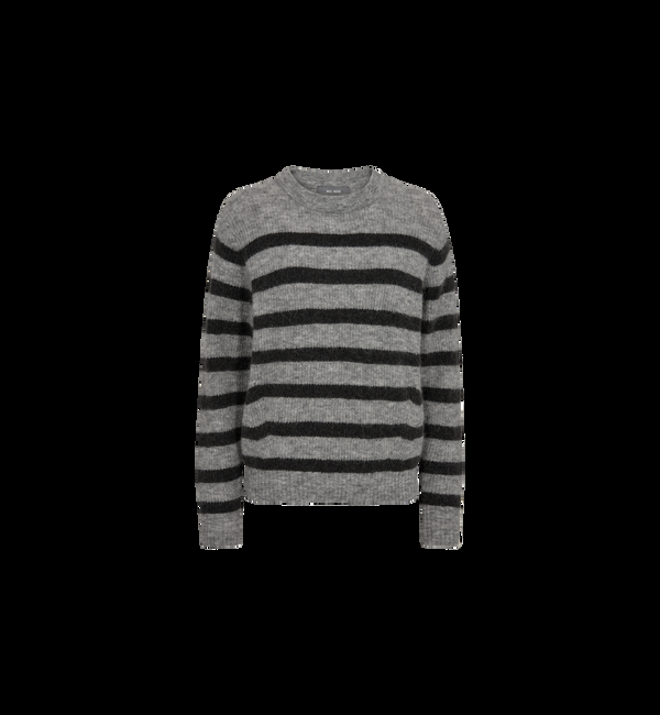 Mos Mosh MMThora Stripe Crewneck Knit