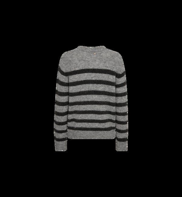 Mos Mosh MMThora Stripe Crewneck Knit