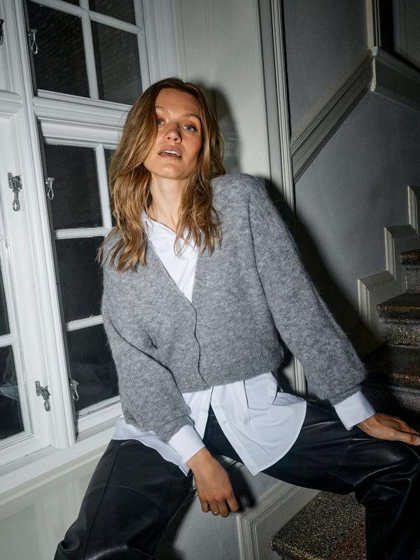 mos mosh MMThora V-Neck Knit Cardigan