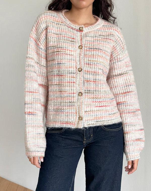 motel rocks Luciana Cardi in Brushed Knit Multicolour