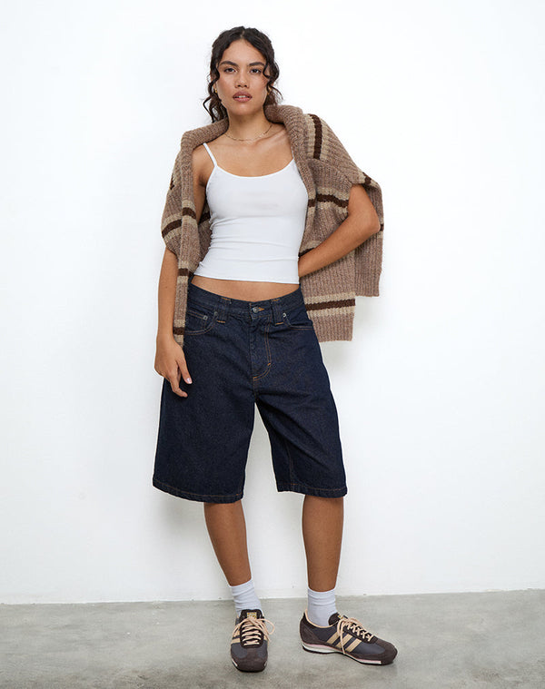 Motel Rocks Jasila Vest Top In White