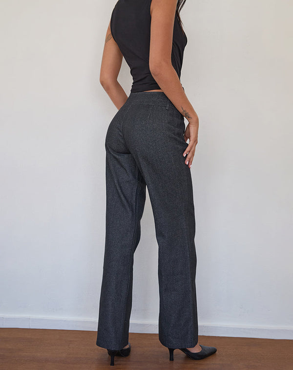 Motel Rocks Padali Trouser In Dark Indigo