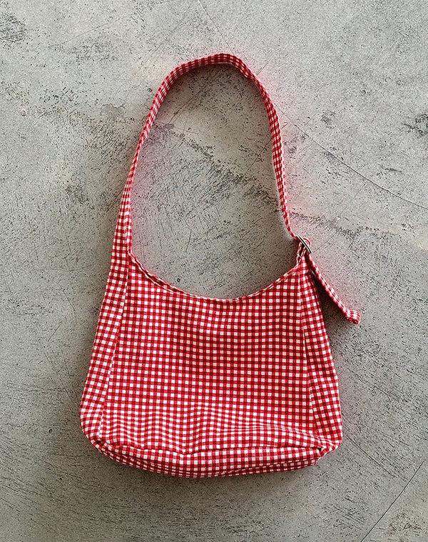 Motel Rocks Roscoe Bag In Red Gingham