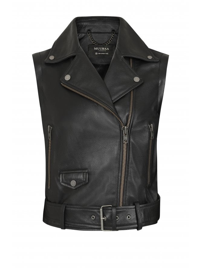 Muubaa 2-IN-1 Leather Biker