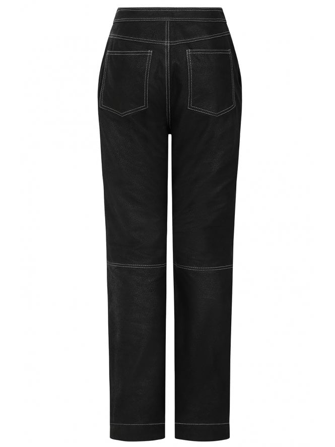 Muubaa Muubaa Conway Conreast Trim Kick Flare Trousers
