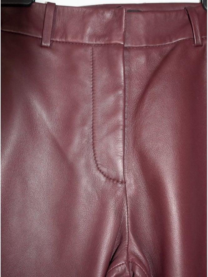 Muubaa Muubaa Mid Rise Straight Leg Ankle Grazer Trousers