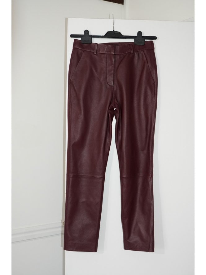 muubaa Muubaa Mid Rise Straight Leg Ankle Grazer Trousers