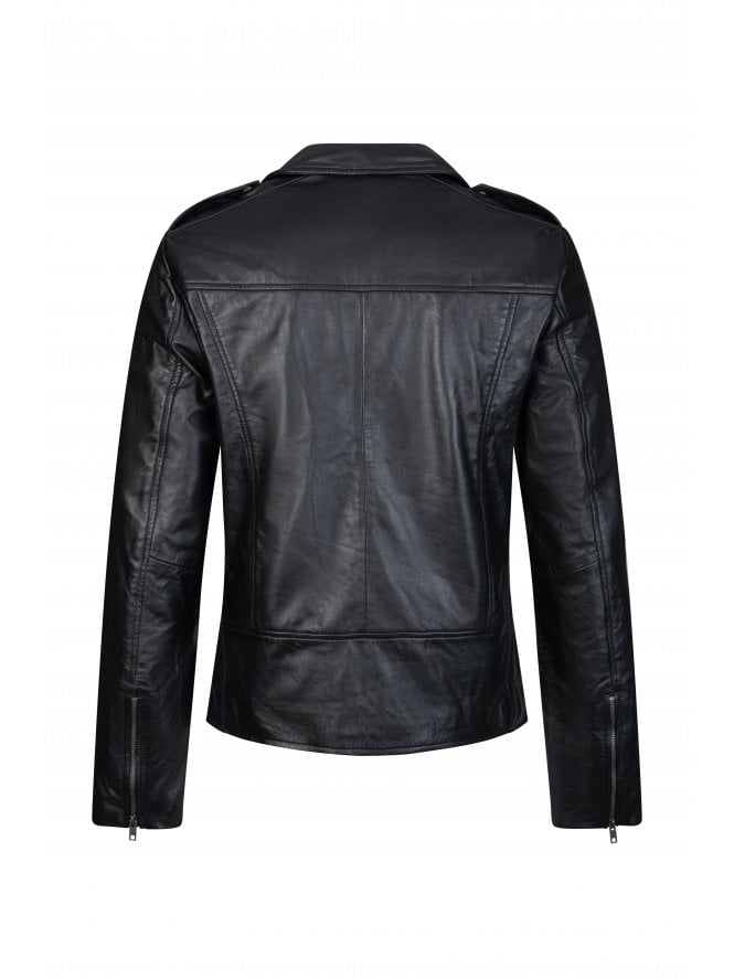 Muubaa Muubaa Aconite Leather Biker Jacket